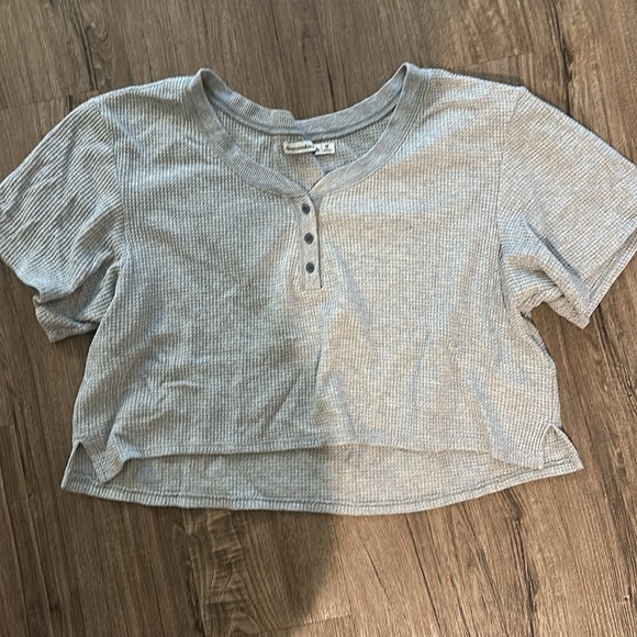 Abercrombie & fitch two piece waffle knit pajama / lounge set - Picture 3 of 3